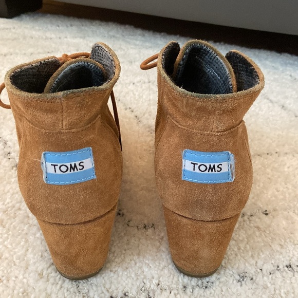 TOMS wedge bootie - Picture 3 of 6